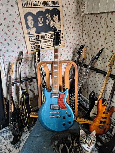 Ibanez 120 metallic blue - ibanez, ax-120