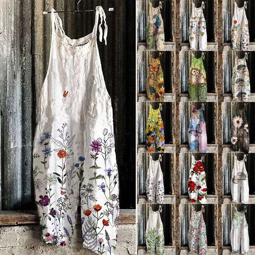 Women cotton linen - women, dungarees