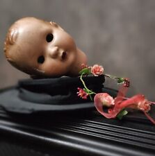 Antique Vintage Large Dolls Head Dolls Parts/Doll Making Repair 8.5 In Height