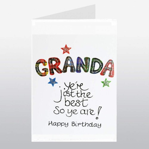 Scottish birthday card tartan - scottish,