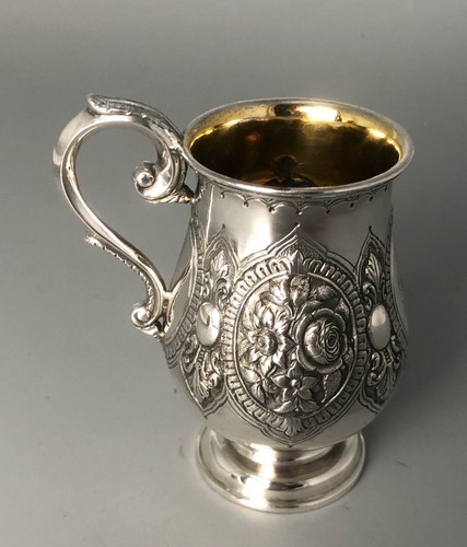 Victorian silver christening - victorian,