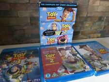 DISNEY PIXAR TOY STORY 1 2 3 TRILOGY BLU RAY - FAST/FREE POSTING.