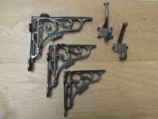 Cast Iron vintage rustic Shelf Support Book Sink Toilet Cistern Bracket/Hook AI