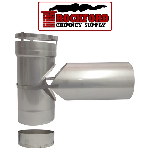 Chimney liner tee - chimney,