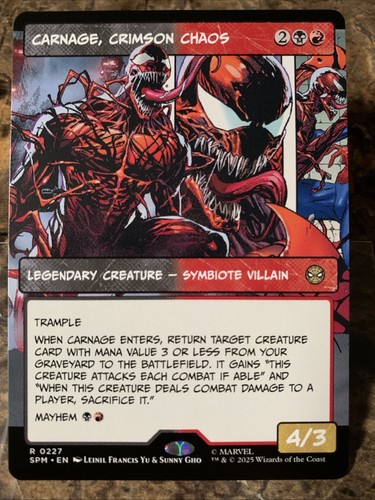 Mtg tcg marvel spider - mtg, marvel's