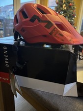 MET Red Bike Helmet Size