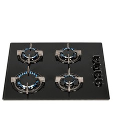 SIA GHG602BL 60cm 4 Burner Gas