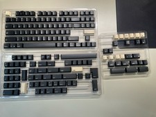 MW Milkyway Keys Tosh Keycap Set Dye-Sub PBT - Black Base with Original Package