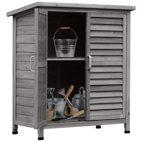 Garden shed wooden - garden,