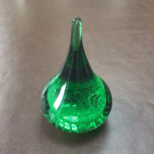 Murano style glass tear drop - glass,