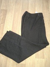 Ann harvey black wide leg - black,