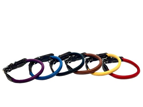 Rolled genuine leather dog - rolled,