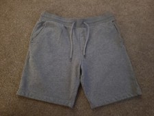 Marks & Spencer  Grey Cotton Shorts Summer Holiday Size Medium Regular Fit 