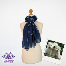 WEST HIGHLAND TERRIER SCARF