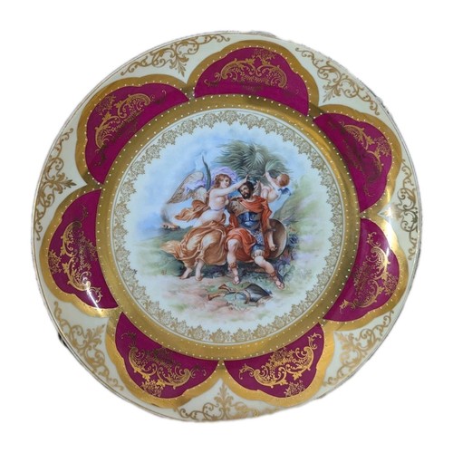 Royal vienna cabinet plate - royal,