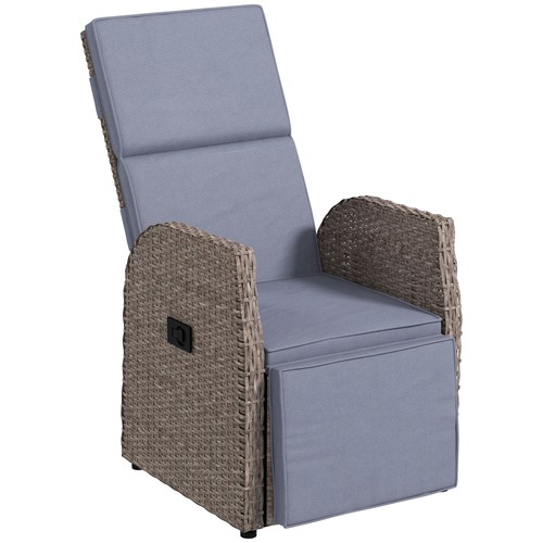 Outsunny outdoor recliner - outdoor,