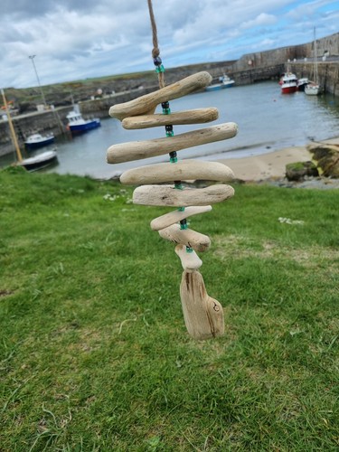 Driftwood hanging decoration - driftwood,