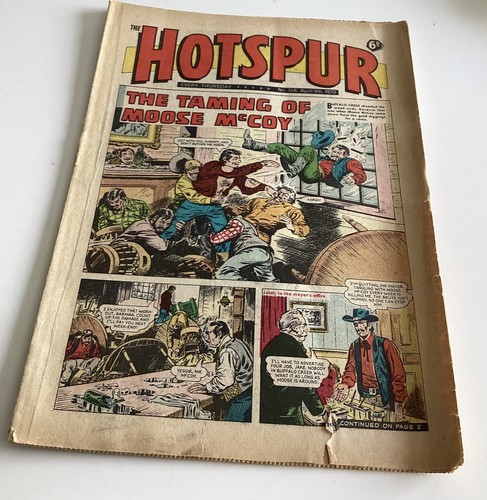 Hotspur comic april 4th - hotspur, 1970