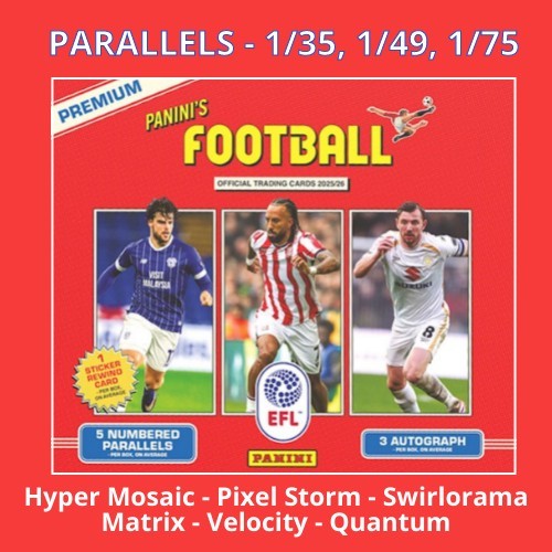 Efl panini football - panini, trading