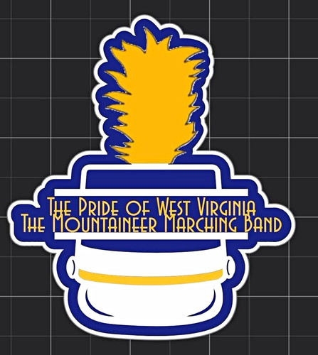 Custom wvu marching - wvu, band