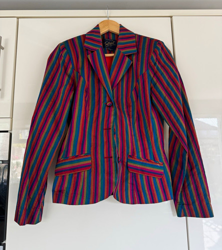 Monsoon twilight silk - silk, striped