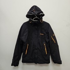 Schoffel Womens Charis Ski Snowboard Venturi Hoodef Black Zip Jacket Size Uk 12