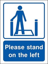  Please stand to the left