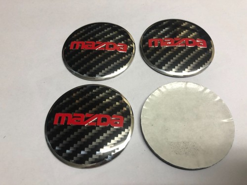 Sticker mazda wheel centre - 4x,