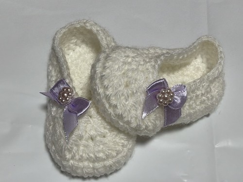 Crochet shoes handmade booties - shoes,