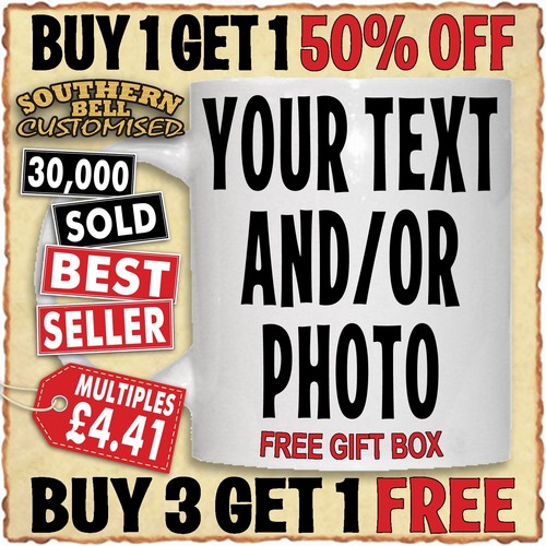 Personalised mug photo custom - personalised,