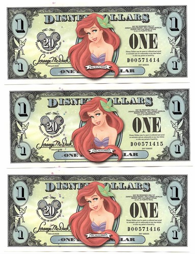 Disney dollar series 2007 - 2007,