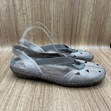 Remonte Dorndorf Tan leather sandals EU 42 10-10.5 Summer Closed Toe sandals