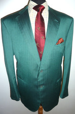 PAL ZILERI Green Wool Silk