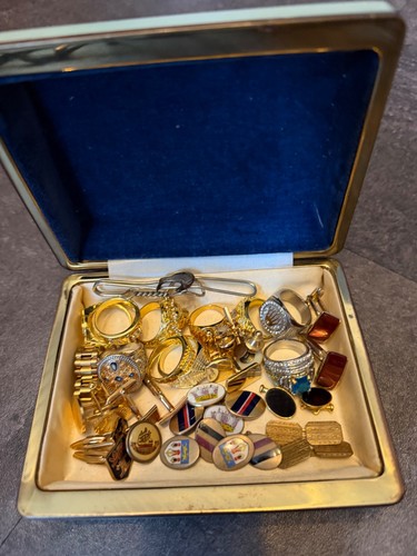 Vintage costume jewellery - vintage, mens