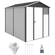 Outsunny galvanised - outsunny, 9'x6'