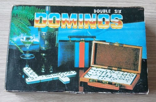 Dominoes set pieces faux - dominoes,