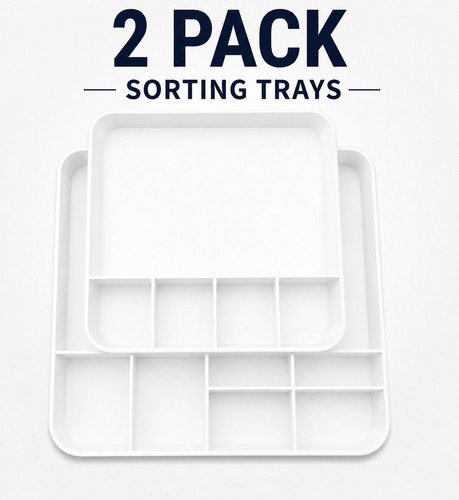Pack sorting trays ideal - trays, for