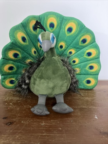 Green peafowl peacock plush - peafowl,