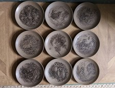 9x Poole Pottery 13cm Animal