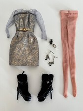 INTEGRITY TOYS FASHION ROYALTY COATED IN GLAMOUR TULABELLE 16" DOLL OUTFIT