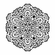 THE CRAFTERS WORKSHOP 6" x 6" Template STENCIL Mask TCW