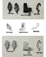 Coloured Curtain Track