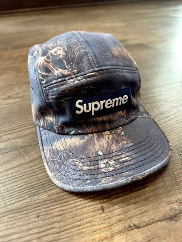 Supreme navy panel camp cap - panel,