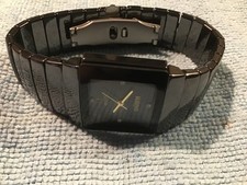 Rado Jubilee  Integral 33mm Ladies watch . Black ceramic wristband and body.