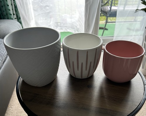 Bundle ceramic plant pots in - 3,