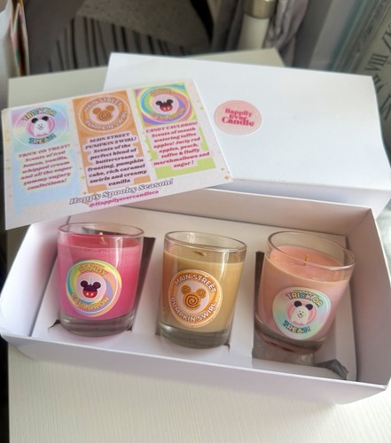 Disney scented candles - candles, set