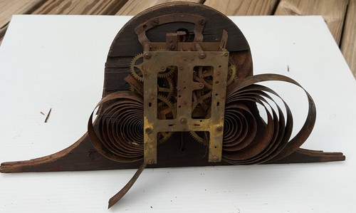 Vintage clock movements - vintage,