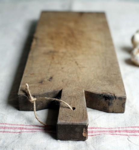Large french butchers block - french,