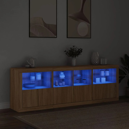 Modern wooden large sideboard - wooden,