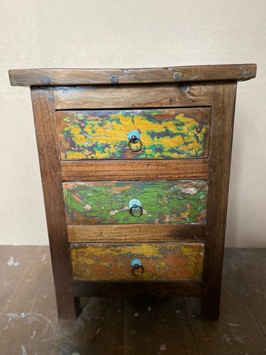 Indonesian hardwood bedside - indonesian,